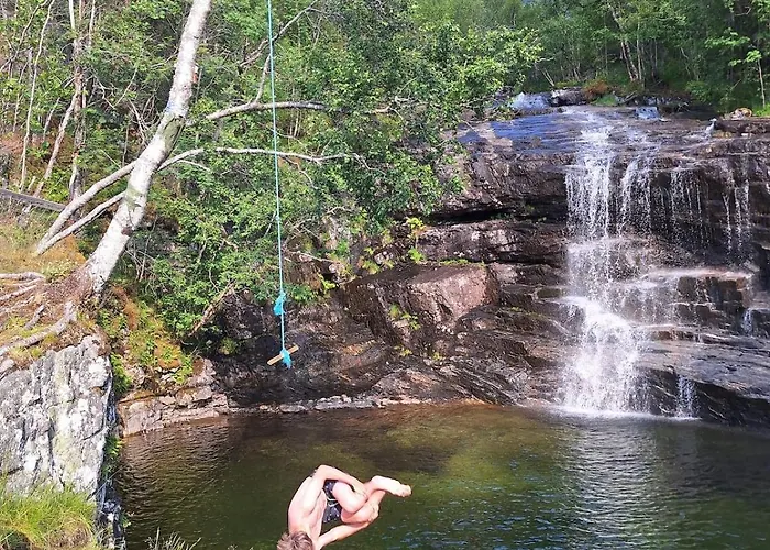 Ved Sjoen Og Fjellene Сasa de vacaciones *